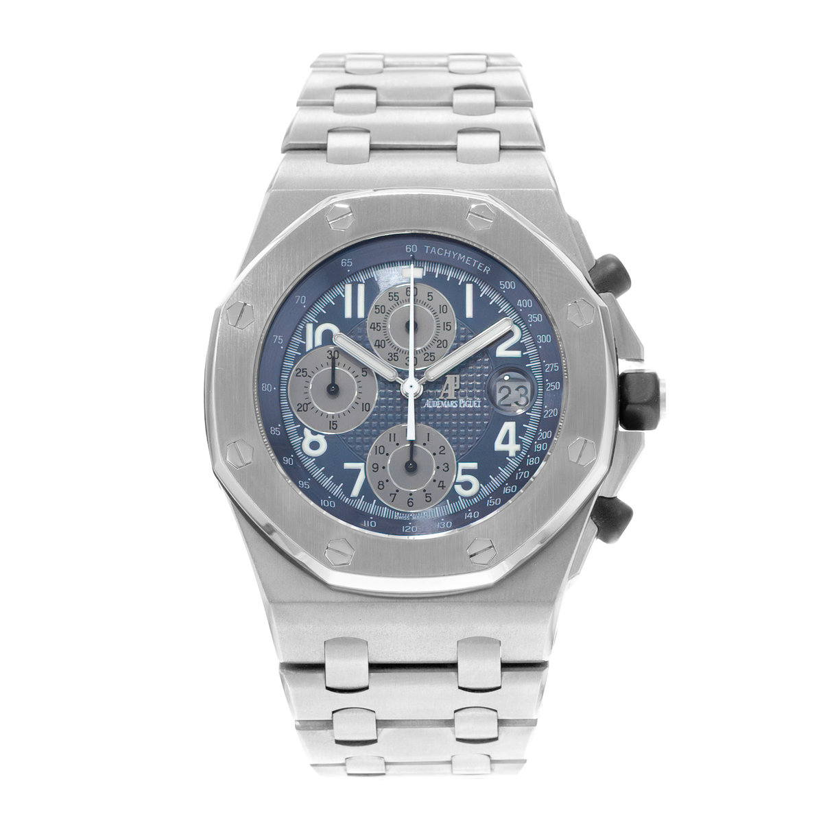 Audemars Piguet Royal Oak Offshore Chronograph 25721TI.OO.1000TI.02 Blue Dial 42