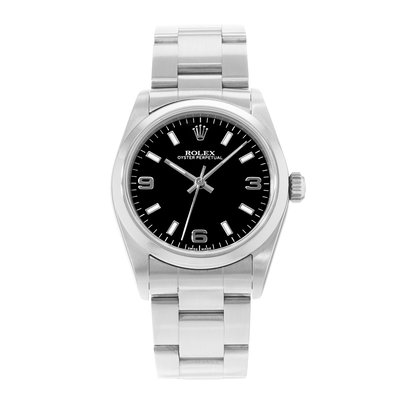Rolex Oyster Perpetual 31 77080 Black Dial 31