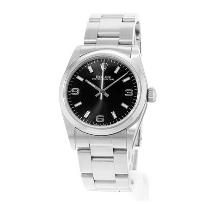 Rolex Oyster Perpetual 31 77080 Black Dial 31