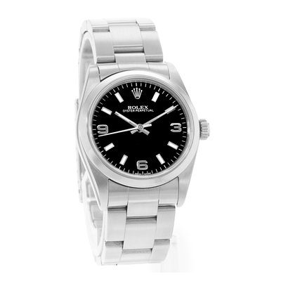 Rolex Oyster Perpetual 31 77080 Black Dial 31