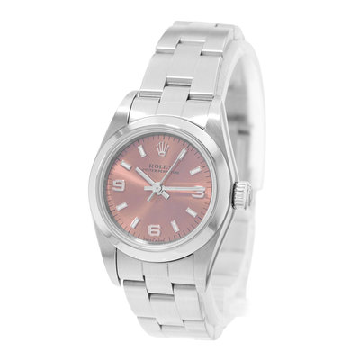 Rolex Oyster Perpetual 24 76080 Pink Dial 24