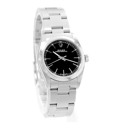 Rolex Oyster Perpetual 31 77080 Black Dial 31