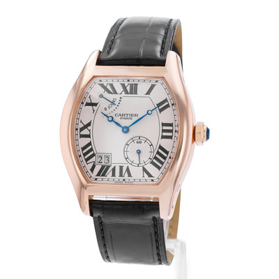 Cartier Tortue W1545851 2760 Silver Dial 38