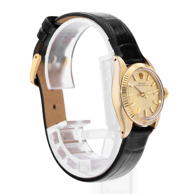 Rolex Oyster Perpetual 26 6719/8 Champagne Dial 26
