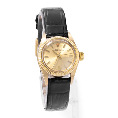 Rolex Oyster Perpetual 26 6719/8 Champagne Dial 26