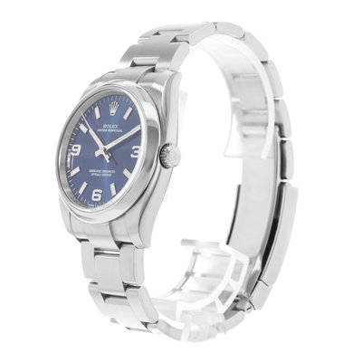Rolex Oyster Perpetual 34 114200 Blue Dial 34