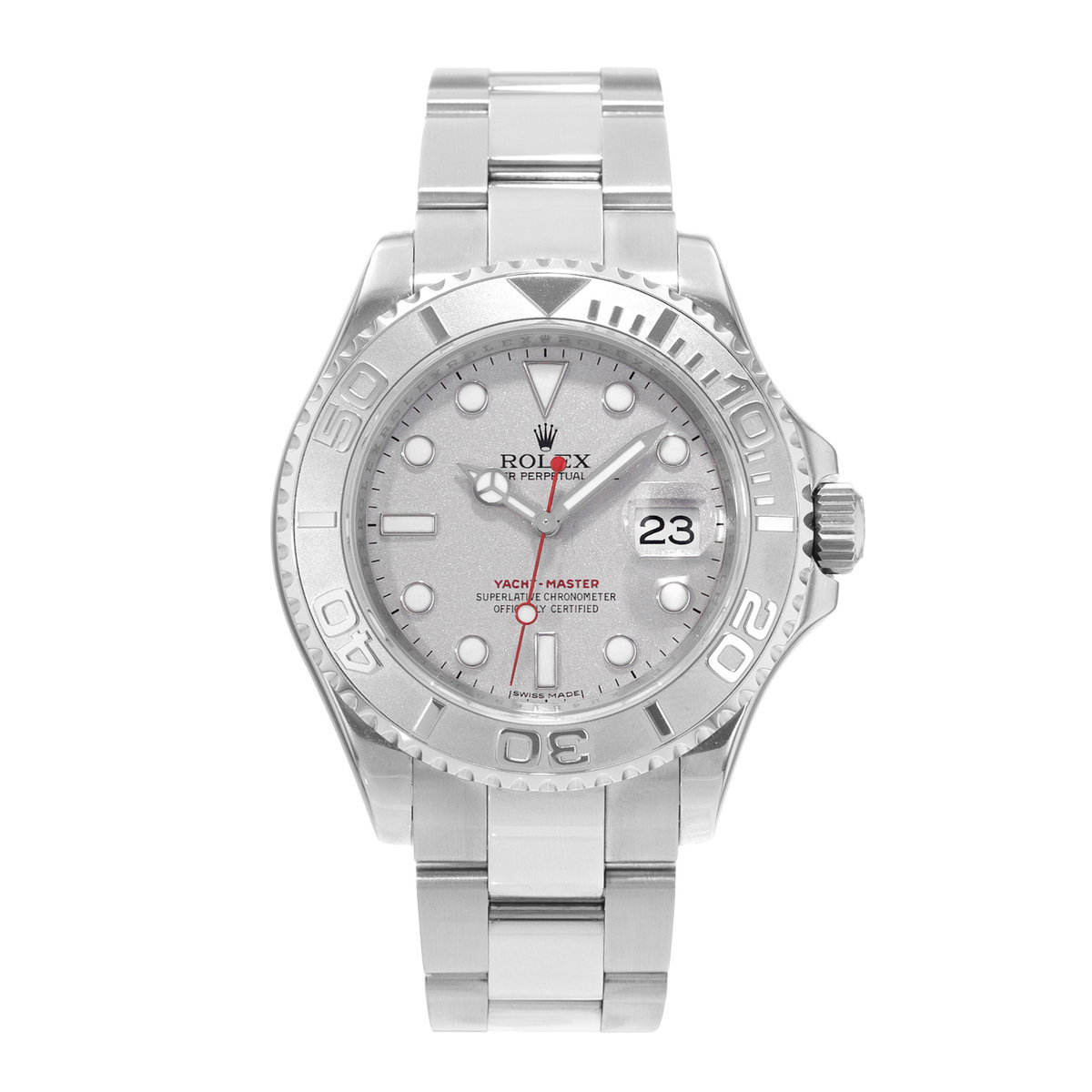 Rolex Yacht-Master 40 16622 Silver Dial 40