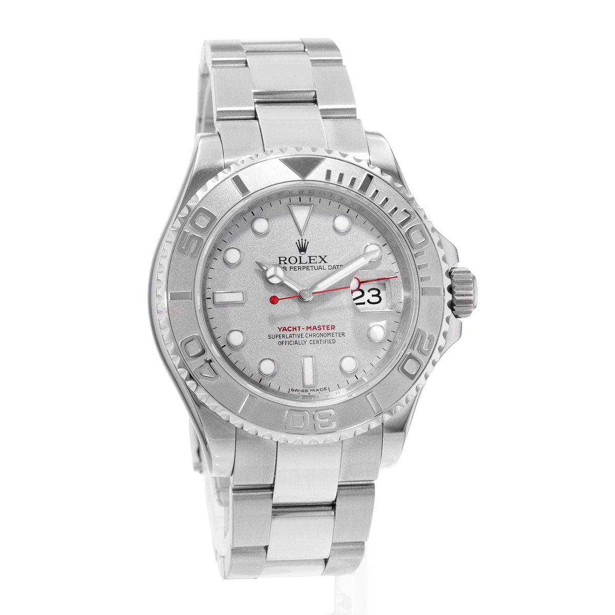 Rolex Yacht-Master 40 16622 Silver Dial 40