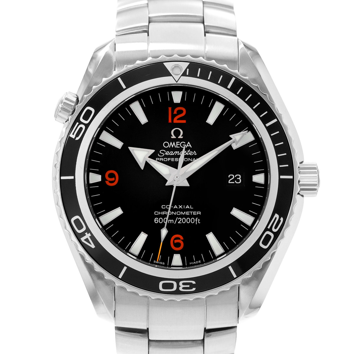 Omega Seamaster Planet Ocean 2200.51.00 Black Dial 45