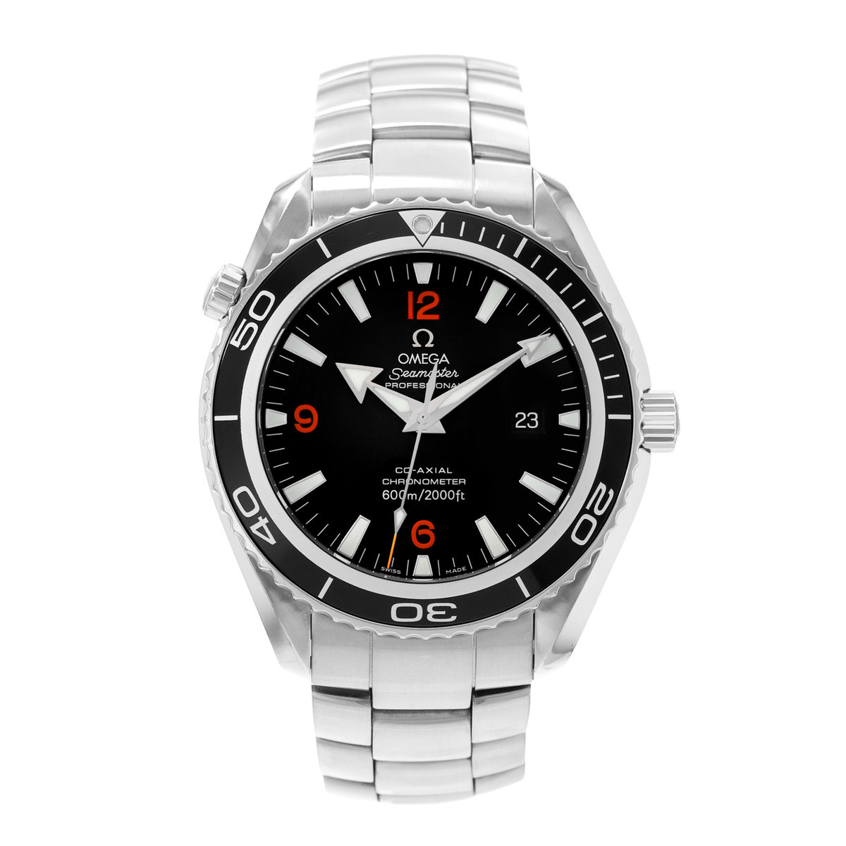 Omega Seamaster Planet Ocean 2200.51.00 Black Dial 45