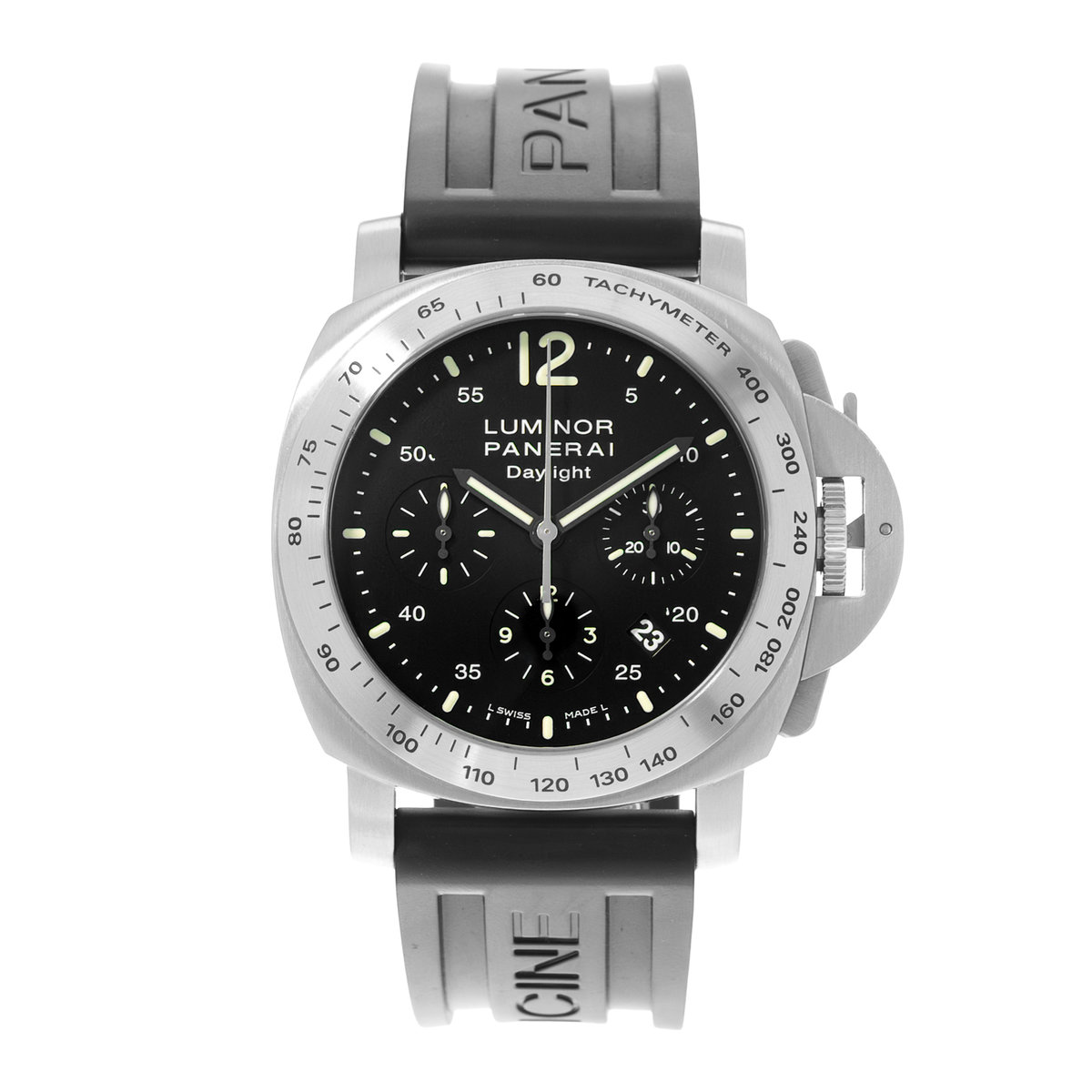 Panerai Luminor Chrono PAM00250 Black Dial 44
