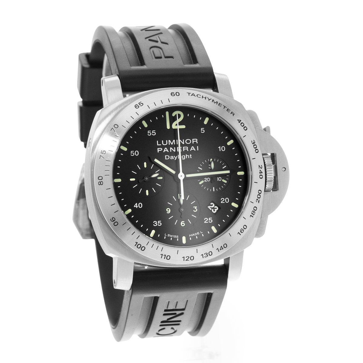 Panerai Luminor Chrono PAM00250 Black Dial 44
