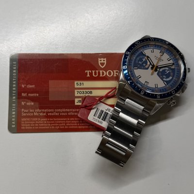 Tudor Heritage Chrono Blue