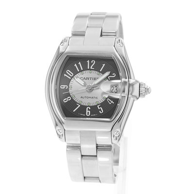Cartier Roadster W62001V3 2510 Grey Dial 38