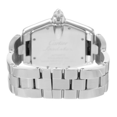 Cartier Roadster W62025V3 2510 Silver Dial 38