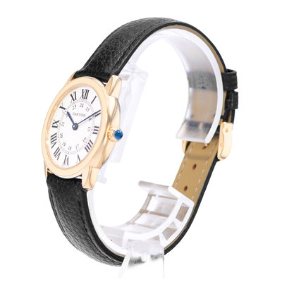 Cartier Ronde Solo de Cartier W6700355 2987 Silver Dial 29