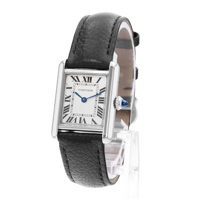 Cartier Tank WSTA0042 4322 Silver Dial 22