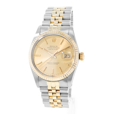 Rolex Datejust 36 16013 Champagne Dial 36