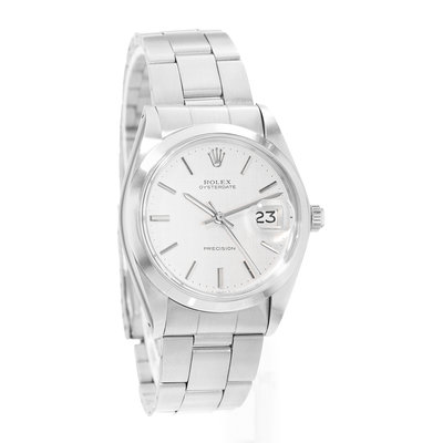Rolex Oyster Precision 6694 Silver Dial 34