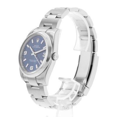 Rolex Oyster Perpetual 34 114200 Blue Dial 34