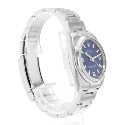 Rolex Oyster Perpetual 34 114200 Blue Dial 34