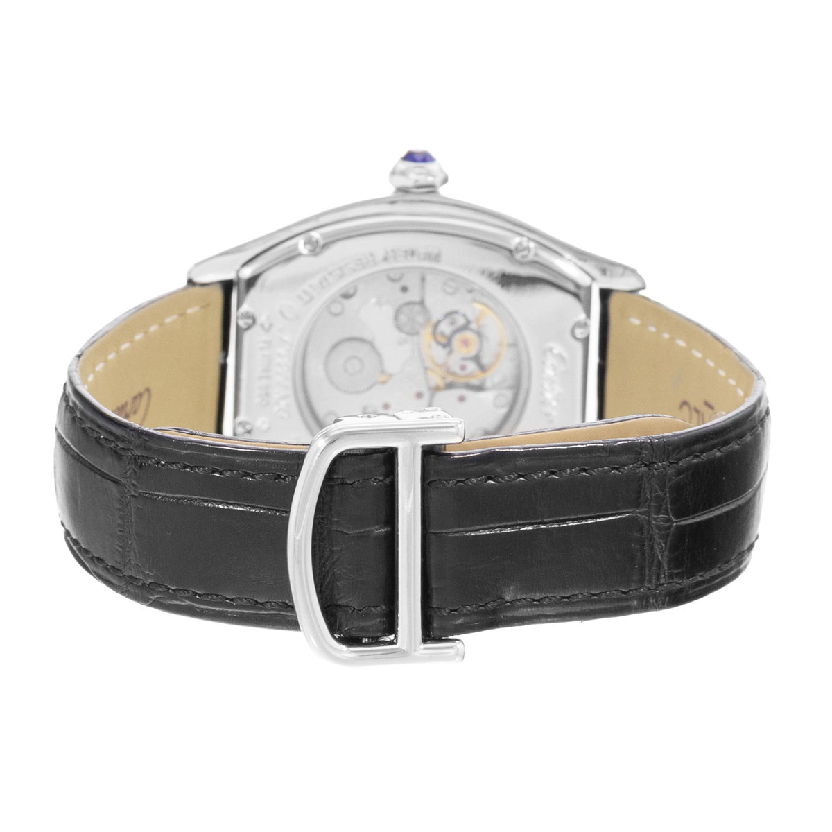 Cartier Tortue W1532851 Silver Dial 34