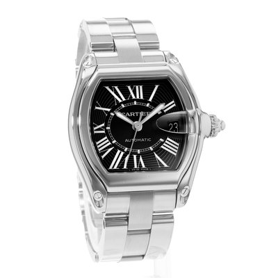 Cartier Roadster W62041V3 2510 Black Dial 38