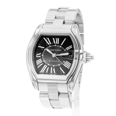 Cartier Roadster W62041V3 2510 Black Dial 38