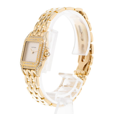 Cartier Panthere WF3250B9 1280 Silver Dial 22x30
