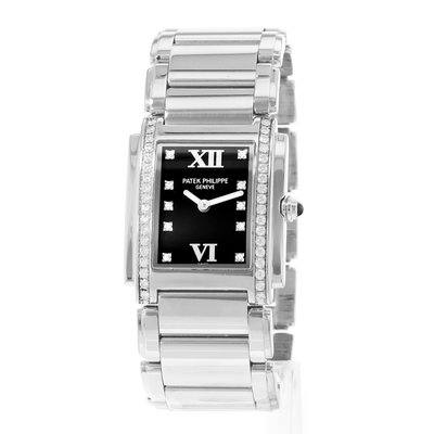 Patek Philippe Twenty 4 4910/10 Black Dial 25x30
