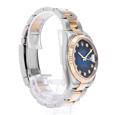 Rolex Datejust 36 116233 Blue Dial 36