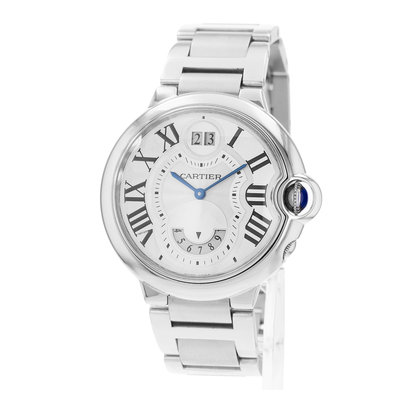 Cartier Ballon Bleu 38 mm W6920011 3194 Silver Dial 38