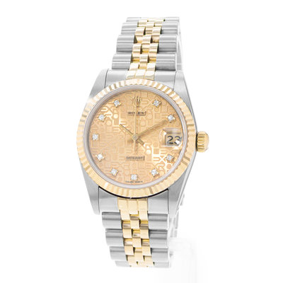 Rolex Datejust 31 68273 Champagne Dial 31
