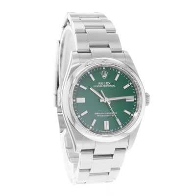 Rolex Oyster Perpetual 36 126000 Green Dial 36