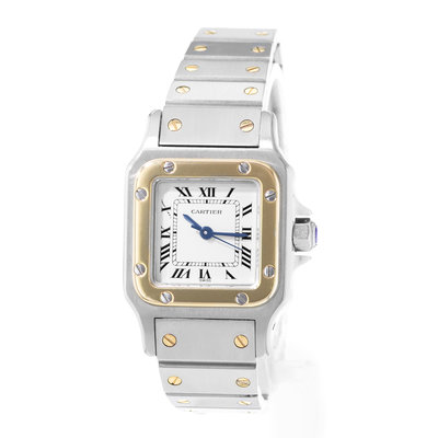 Cartier Santos 1170902 Silver Dial 24