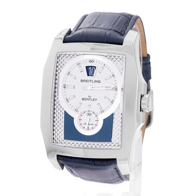 Breitling Bentley Flying B A28362 Silver Dial 38