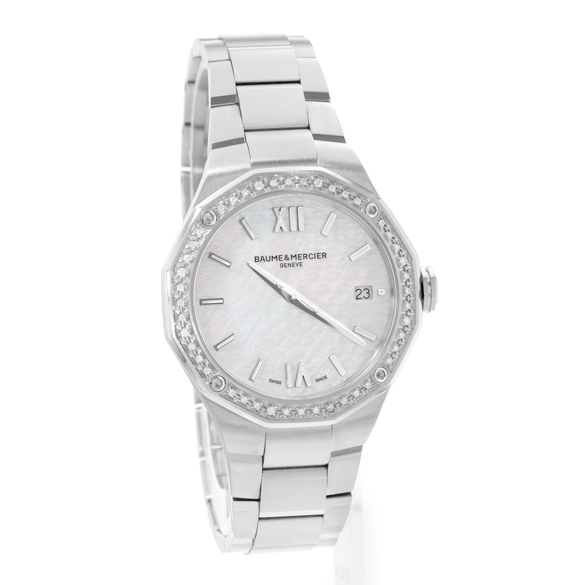 Baume & Mercier Riviera M0A10662 Mother of pearl Dial 36