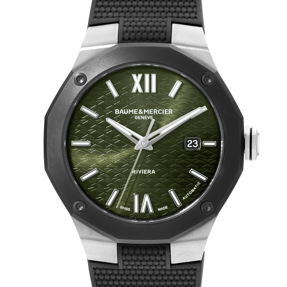 Baume & Mercier Riviera M0A10763 Green Dial 42