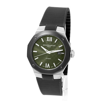 Baume & Mercier Riviera M0A10763 Green Dial 42