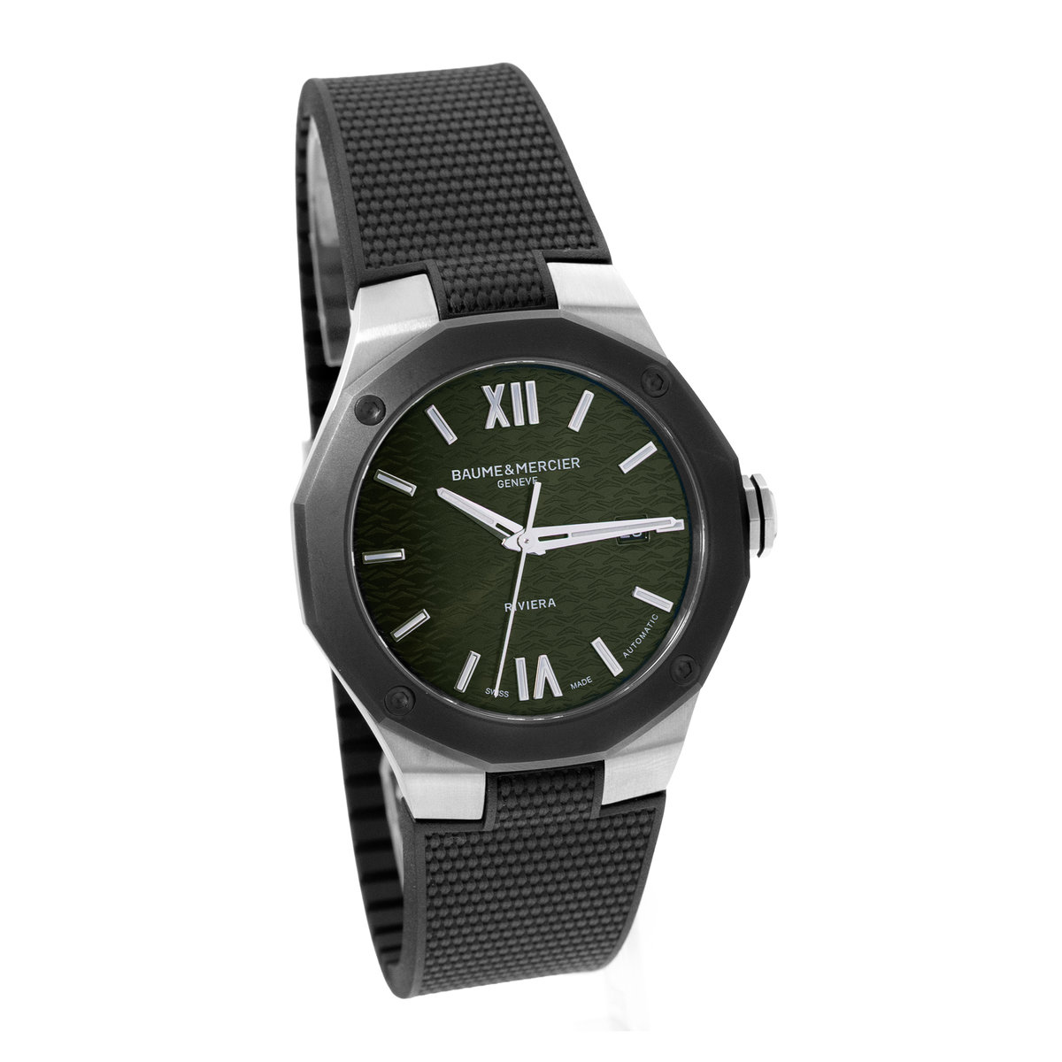 Baume & Mercier Riviera M0A10763 Green Dial 42