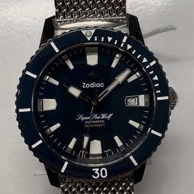 Zodiac Super Sea Wolf ZO9320 NA Dial 40