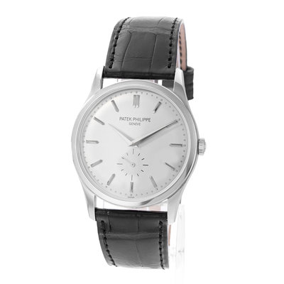 Patek Philippe Calatrava 5196G Silver Dial 37