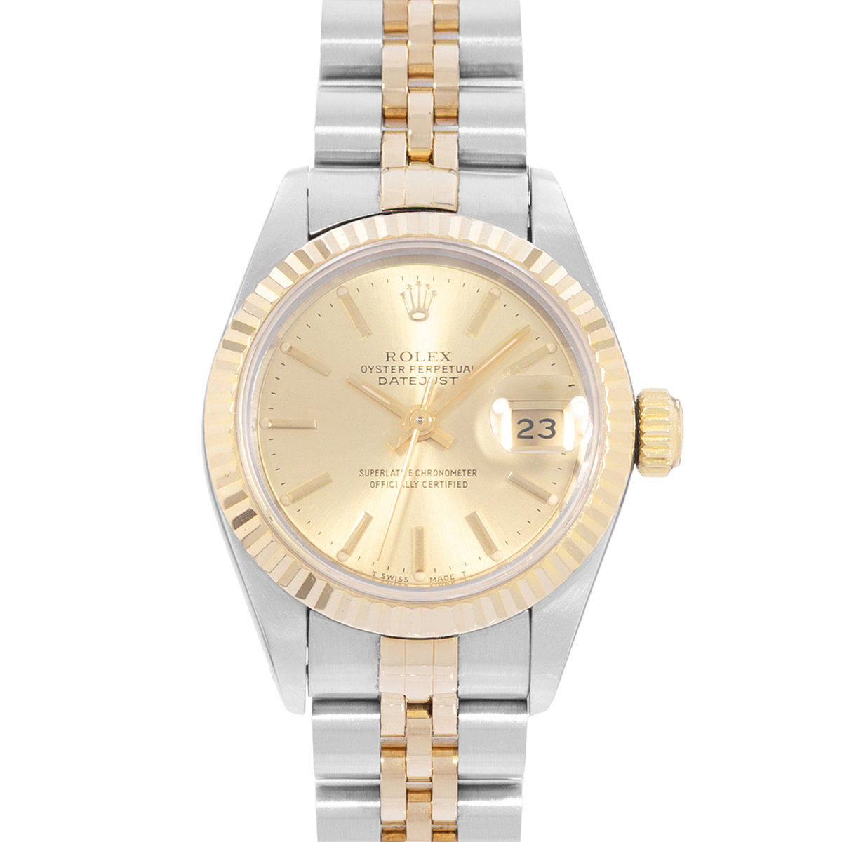 Rolex Datejust 26 69173 Champagne Dial 26