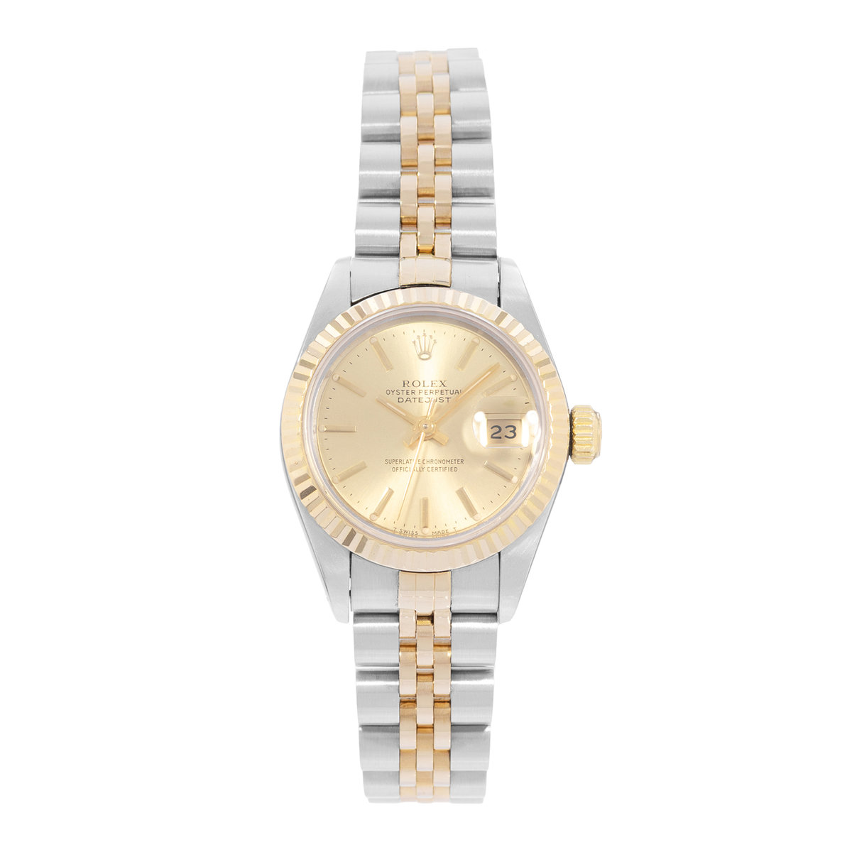 Rolex Datejust 26 69173 Champagne Dial 26