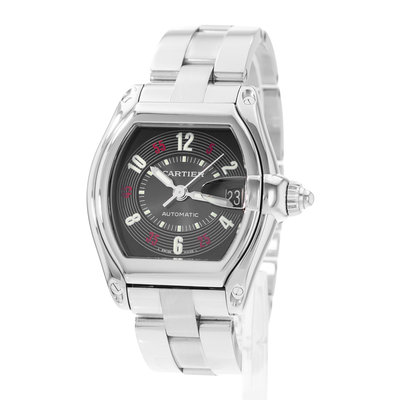 Cartier Roadster W62002V3 2510 Black Dial 38