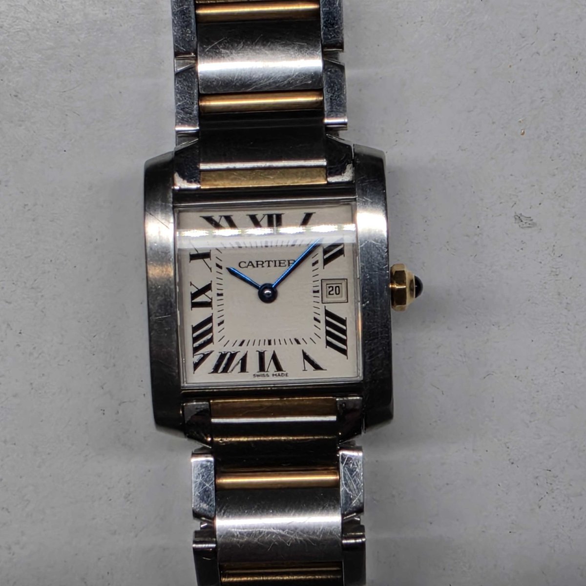 Cartier W51012Q4 2465 Tank Francaise NA Dial 25x30
