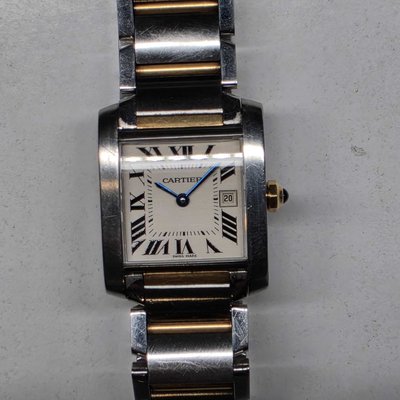 Cartier W51012Q4 2465 Tank Francaise NA Dial 25x30