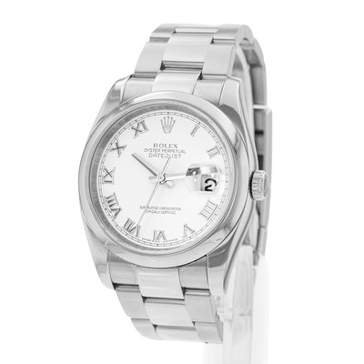 Rolex Datejust 36 116200 White Dial 36