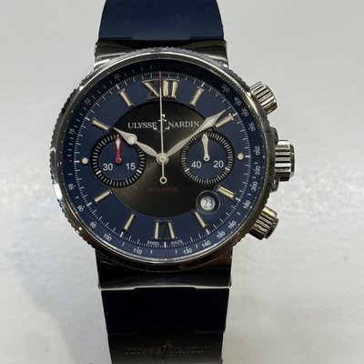 Ulysse Nardin Marine Chronograph 353-66-3/323 NA Dial 41