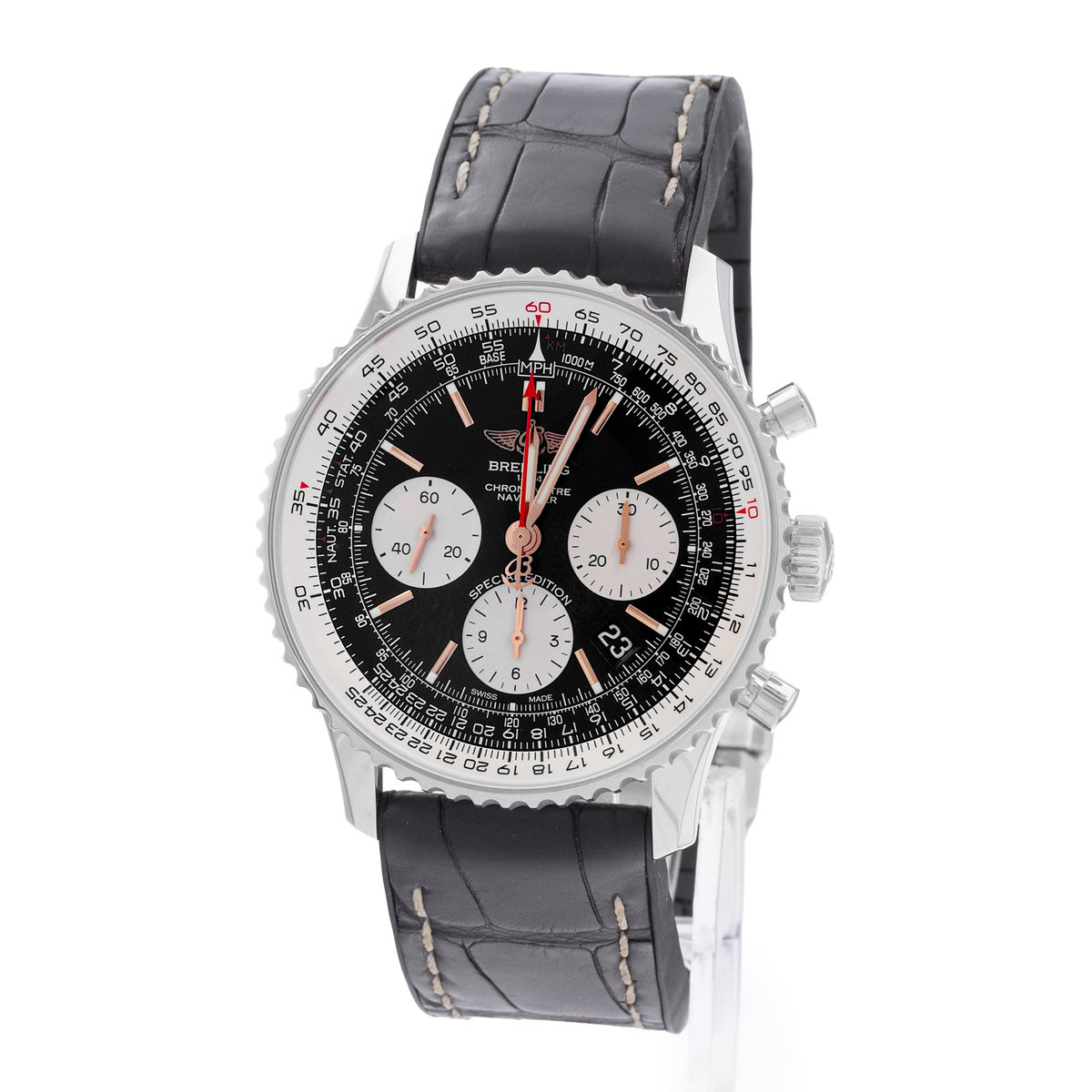 Breitling Navitimer B01 Chronograph AB0121A11B1A1 Black Dial 42